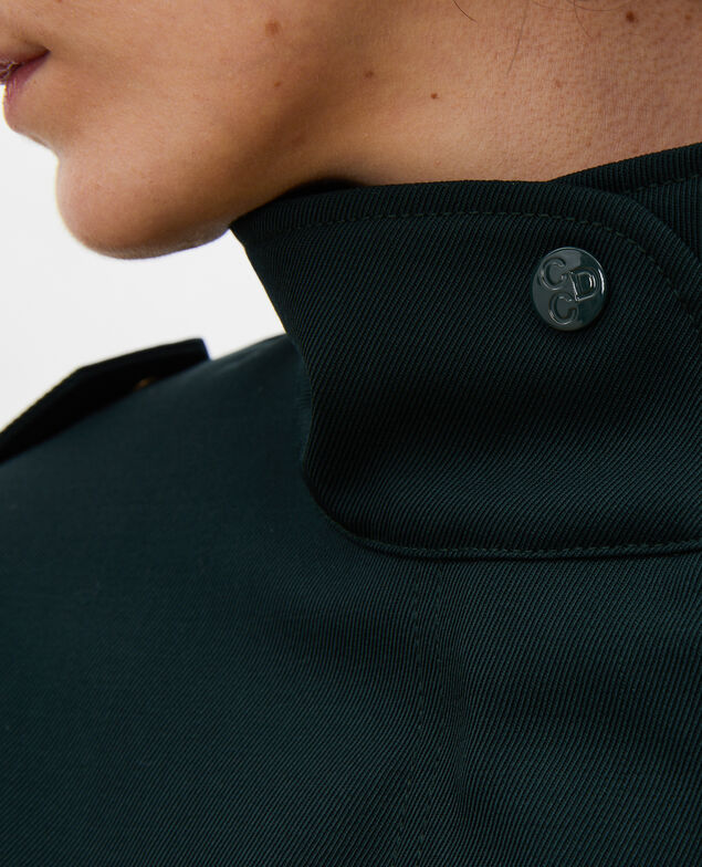  Wool gabardine aviator jacket Scarab