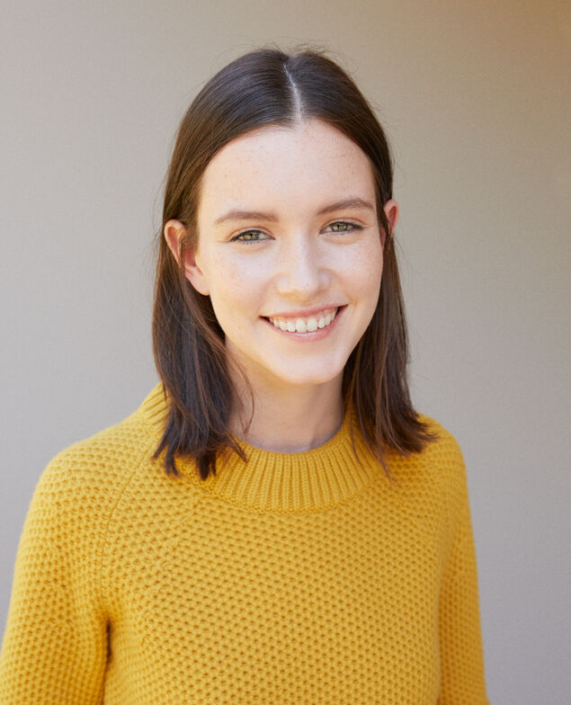 Wool jumper Golden spice