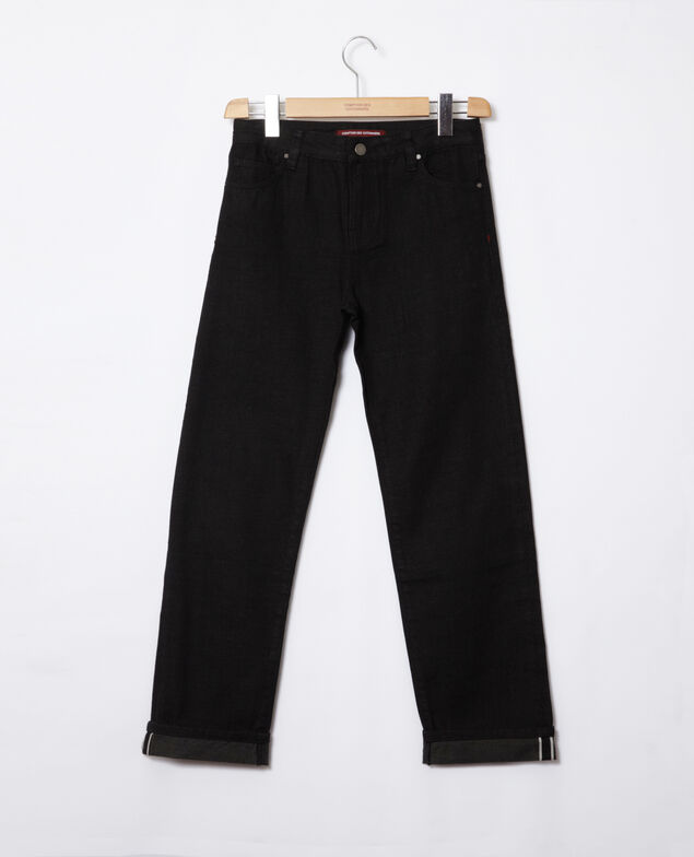 Real straight jeans Black