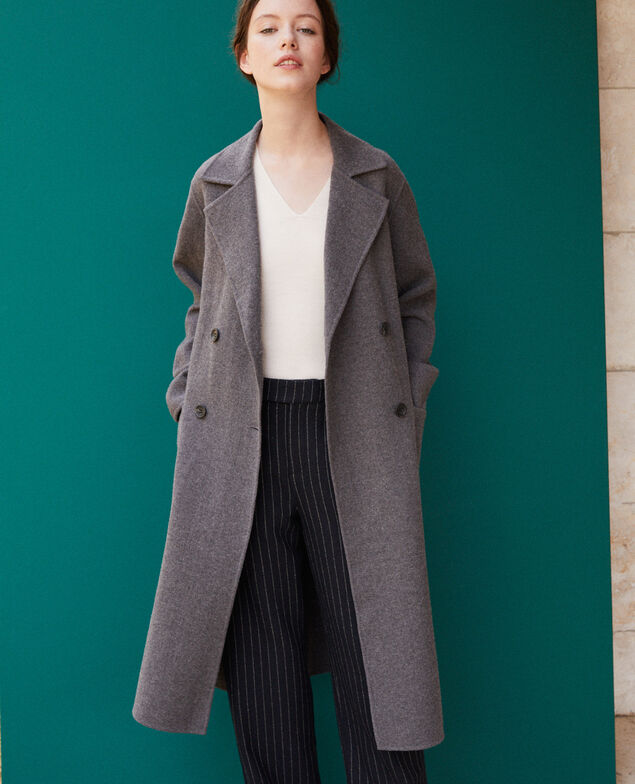 Double-sided coat 0066 dark_heather_grey