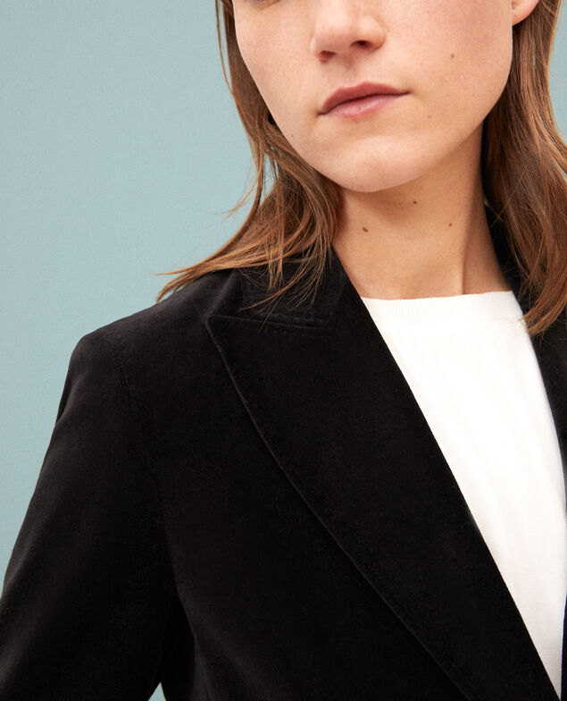 Velvet blazer  Black