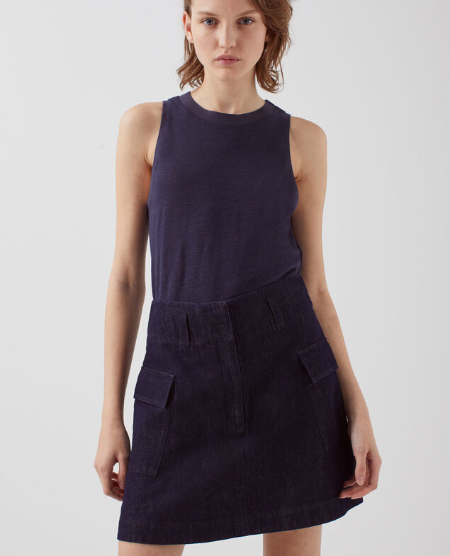 Cargo mini skirt H680 rinse