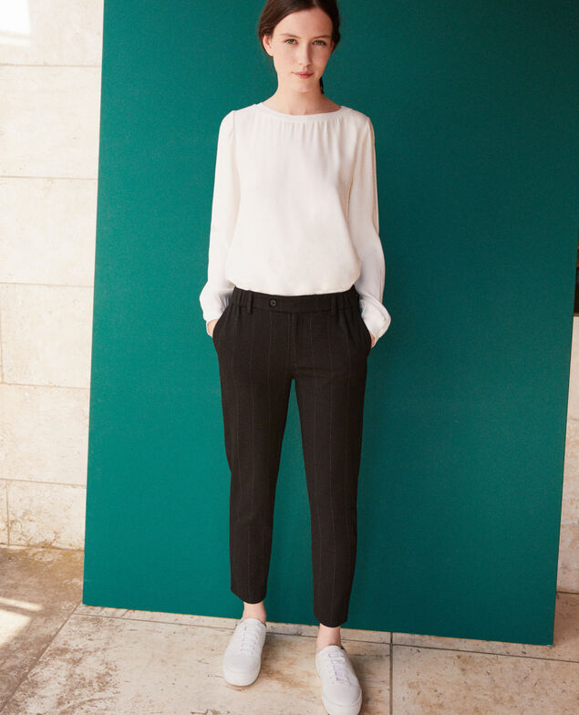 Carrot trousers Black