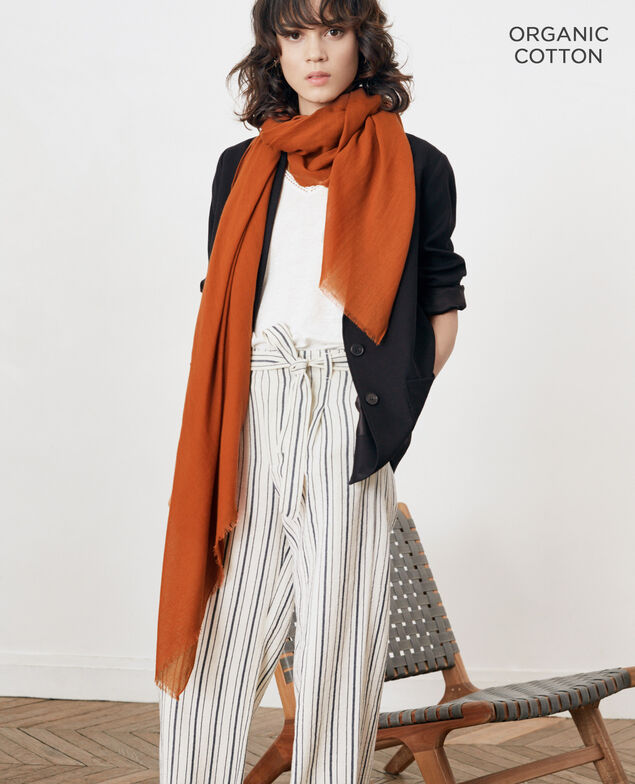 Cotton scarf Auburn