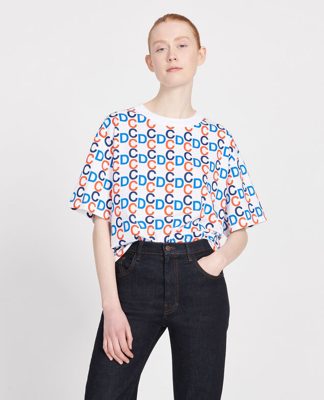 Cotton T-shirt Optical white
