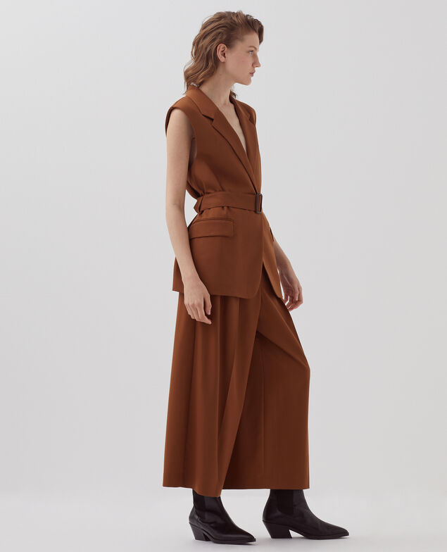 Wool blazer I360 monks robe brown