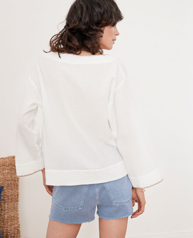 2-in-1: jacket or casual top Kaolin