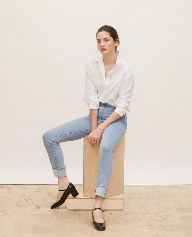 SLIM HIGH RISE - Vintage wash jeans Denim vintage wash