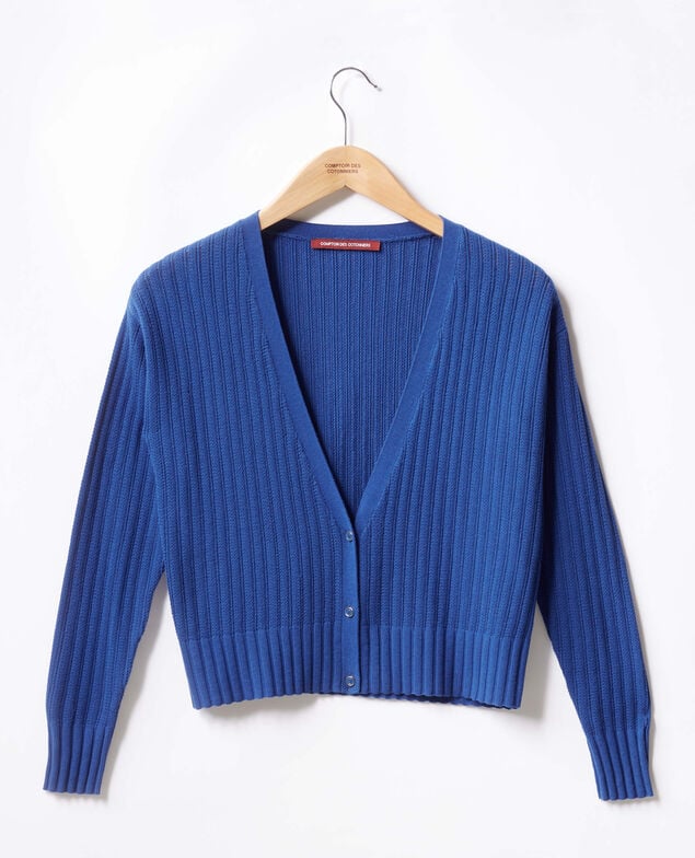 Short cardigan Ultramarine