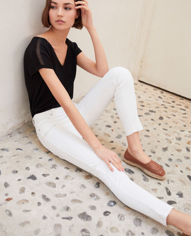 Regular skinny jeans Off white