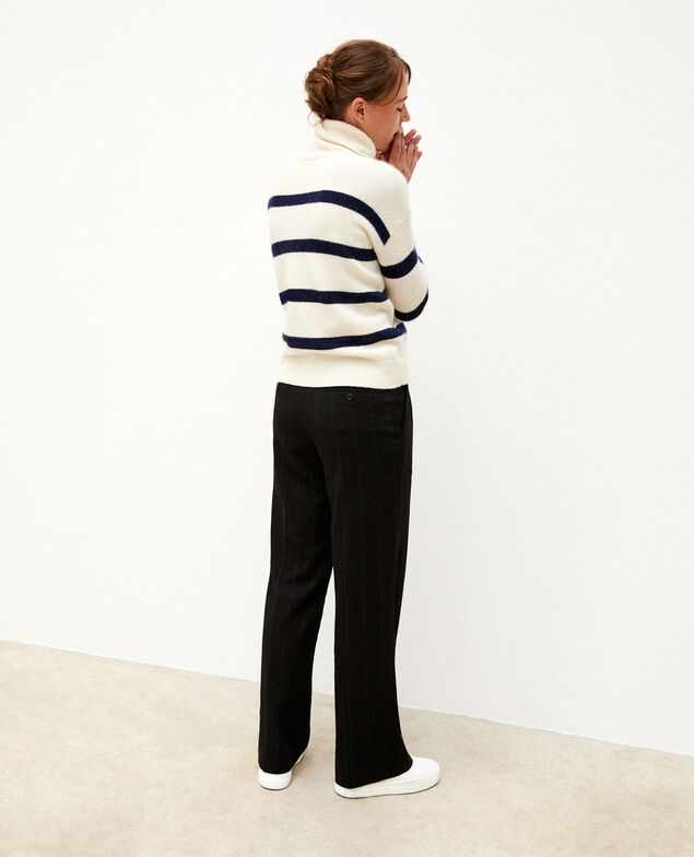 Loose fit trousers Black