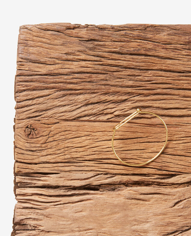 Safety pin bracelet Gold
