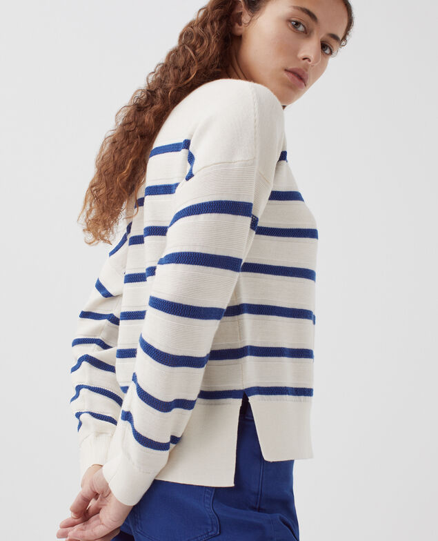 MADO - Merino wool jumper H650 st wisteria