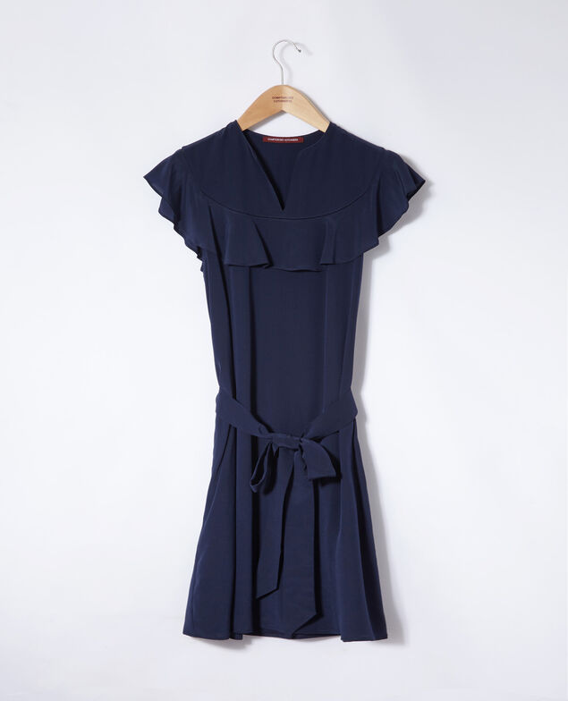 Frilly dress Blue
