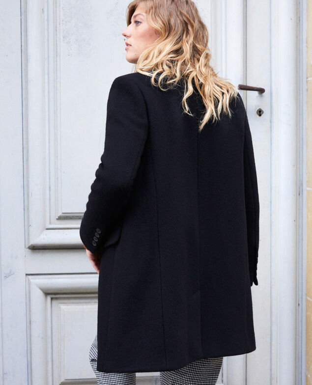 Coat with lapels Noir