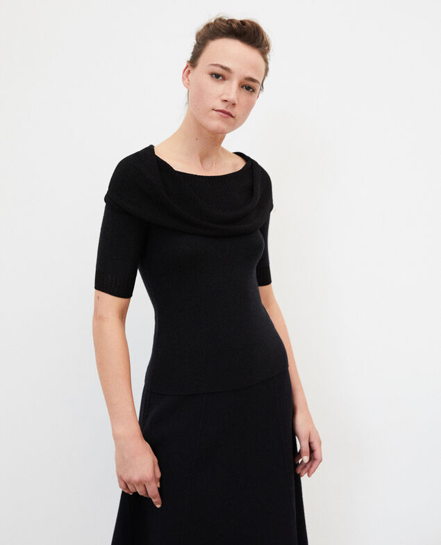 Wholegarment jumper  Black