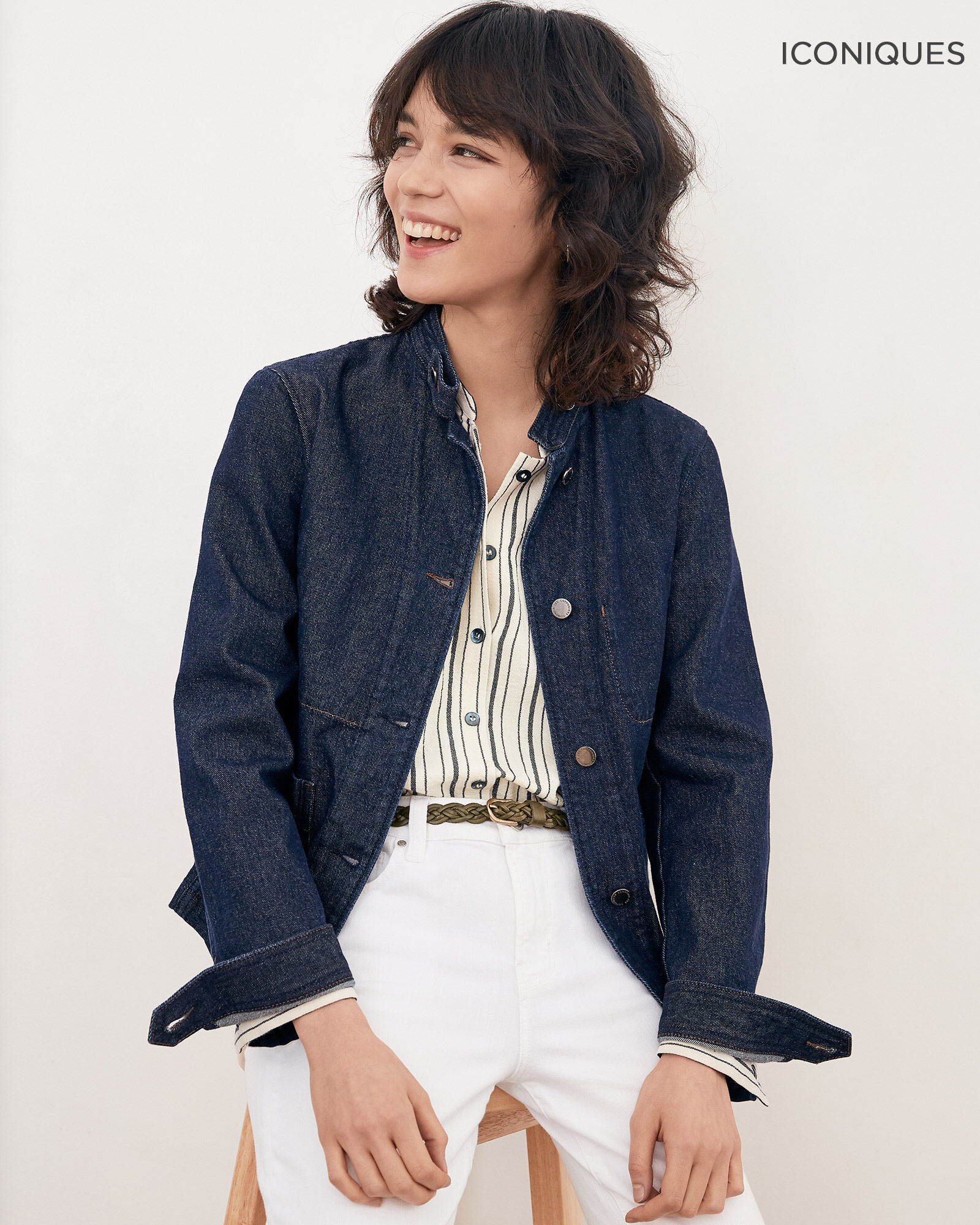 ジャケット・アウター HAWAIIAN DENIM STAND COLLAR SHIRT JACKET CATEGORY アウター | SURPLUS OITA