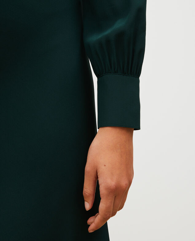 Floaty silk bias-cut dress Scarab