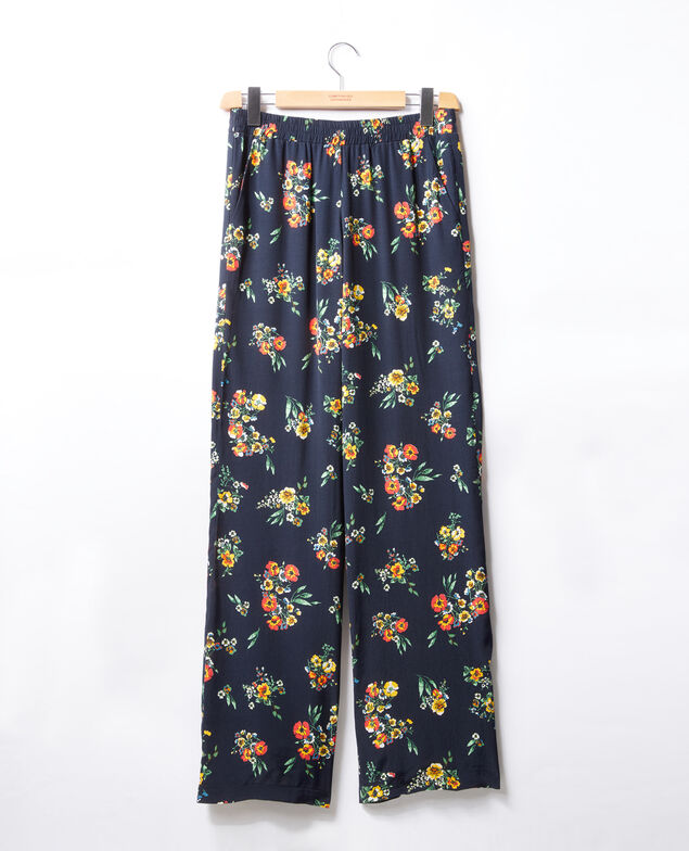 Pyjama-style trousers Blue