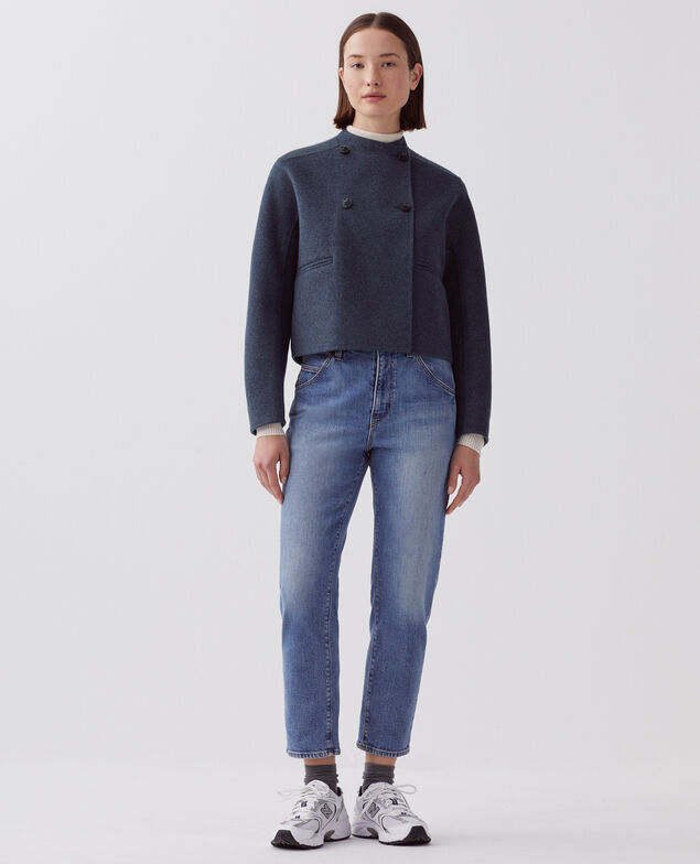 Double-sided jacket I680 blue nights