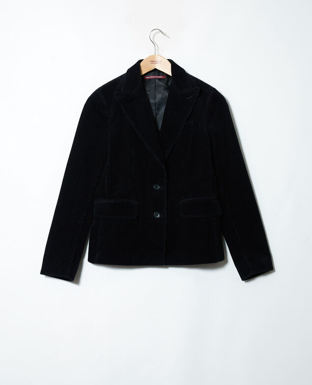 Corduroy blazer Noir