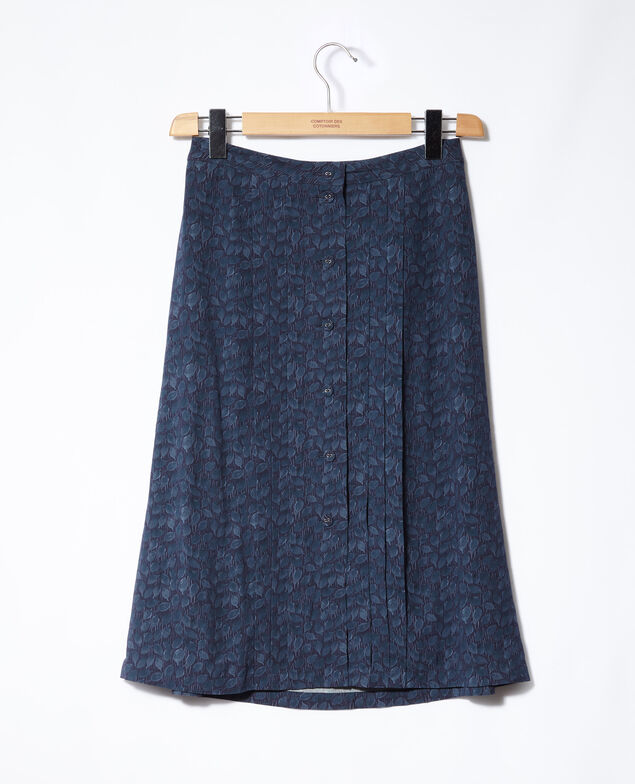  Printed skirt Blue