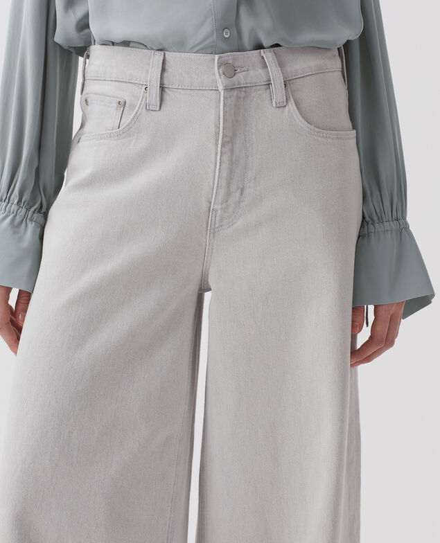 JEANETTE - Wide jeans J021 light grey