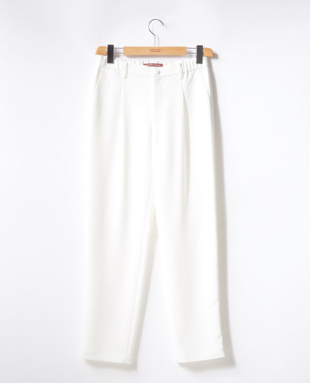 Crepe trousers Blanc