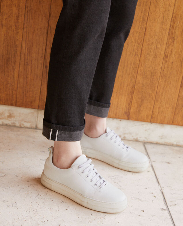 Real straight jeans Black