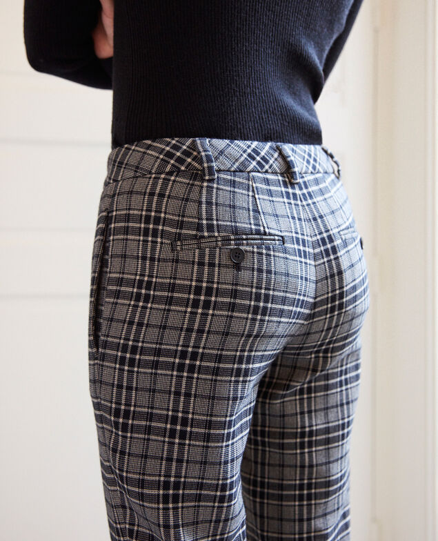 Straight-leg trousers Prince de galles