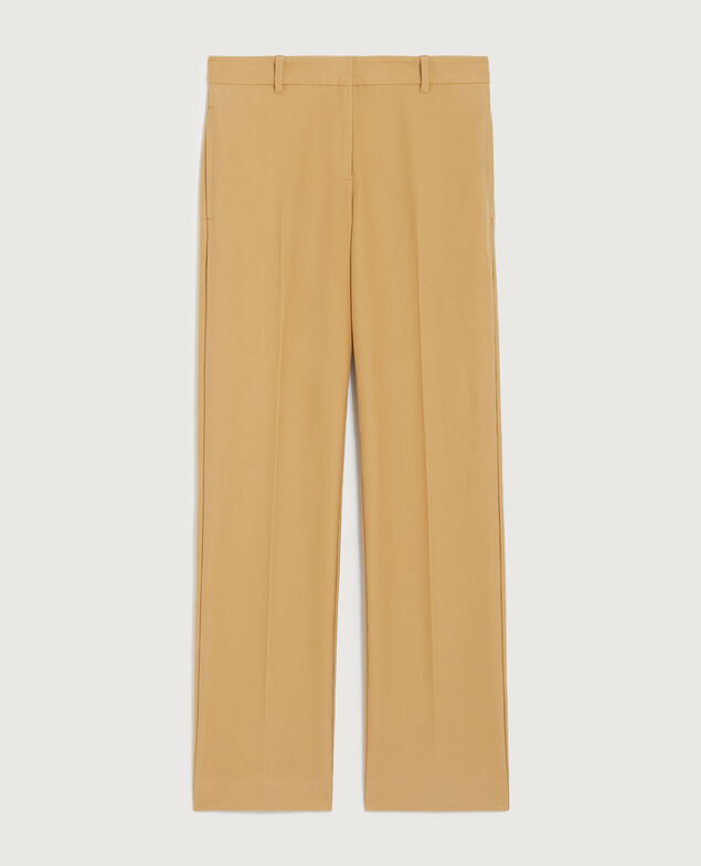 Slim fit straight trousers K320 prairie sand