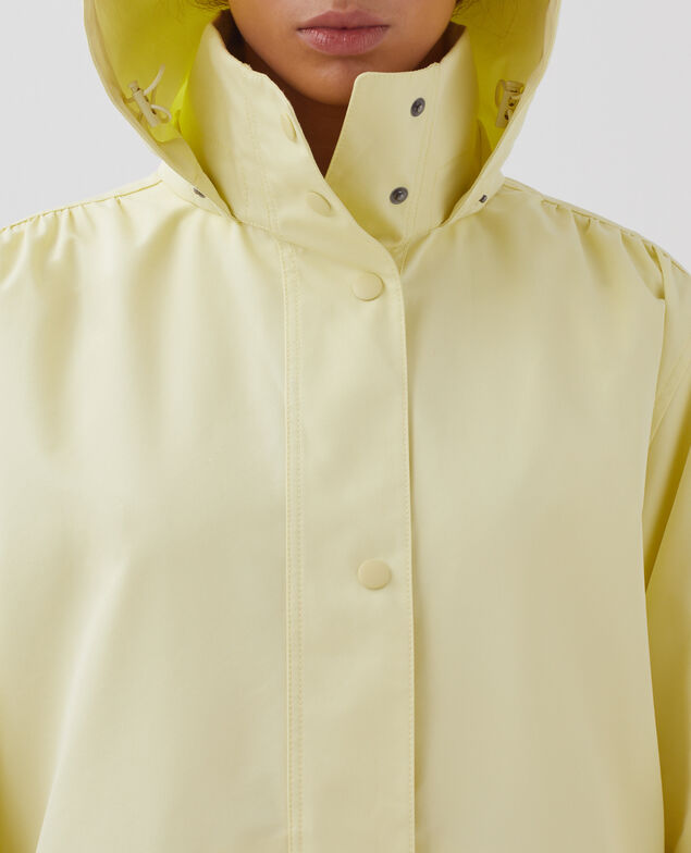 Oversize parka H410 tender yellow