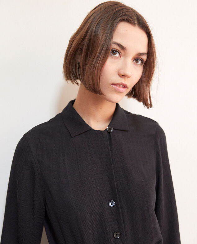 Jumpsuit with lapels Noir