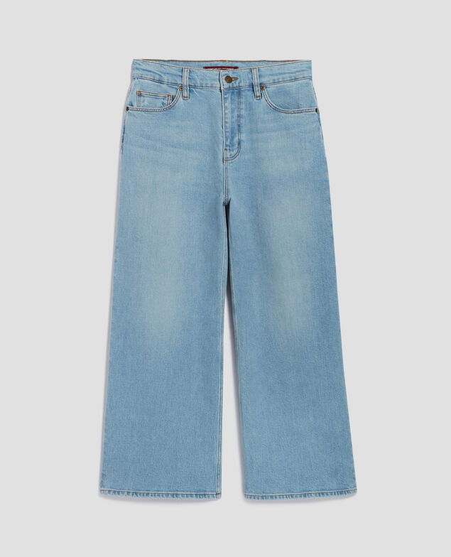 EMY - Wide cropped jeans H621 light wash