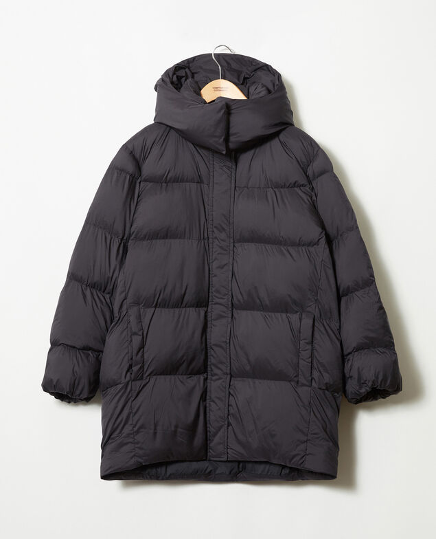 Extra large padded jacket Noir