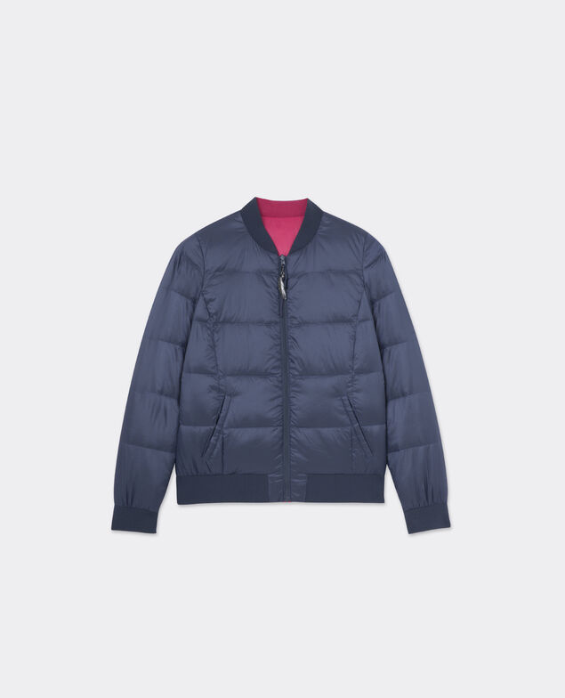 Reversible Down Jacket | ONLINE EXCLUSIVE Midnight blue/cherry