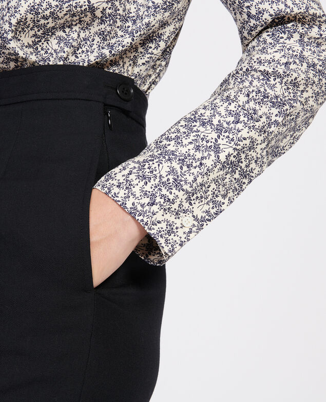 Printed shirt Feuillage off white