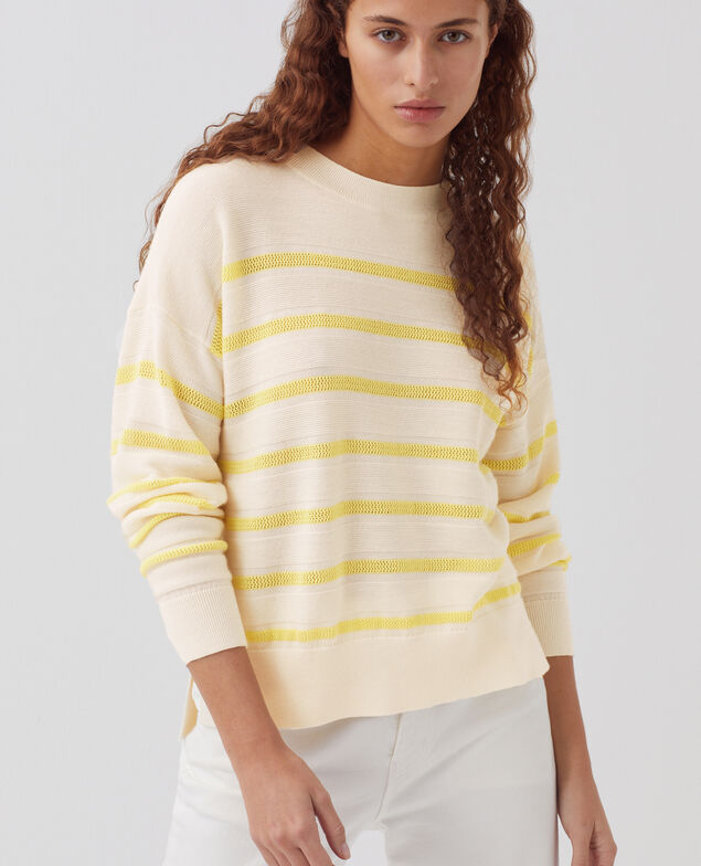 MADO - Merino wool jumper H430 st citrone