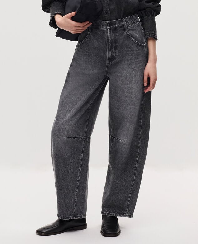 Barrel leg jeans - CHARLIE K081 dark gray