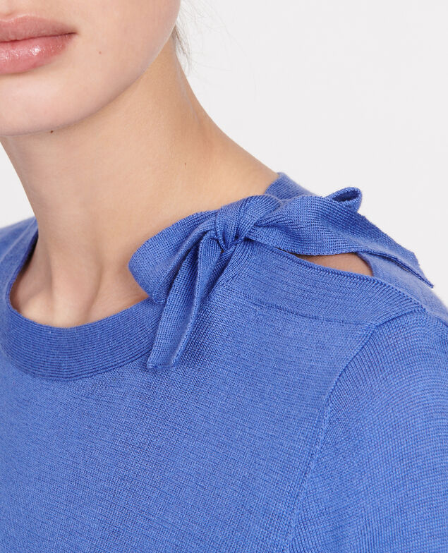 Silk and cashmere blend jumper Amparo blue