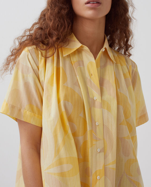 Shirt dress H413 anemone yellow