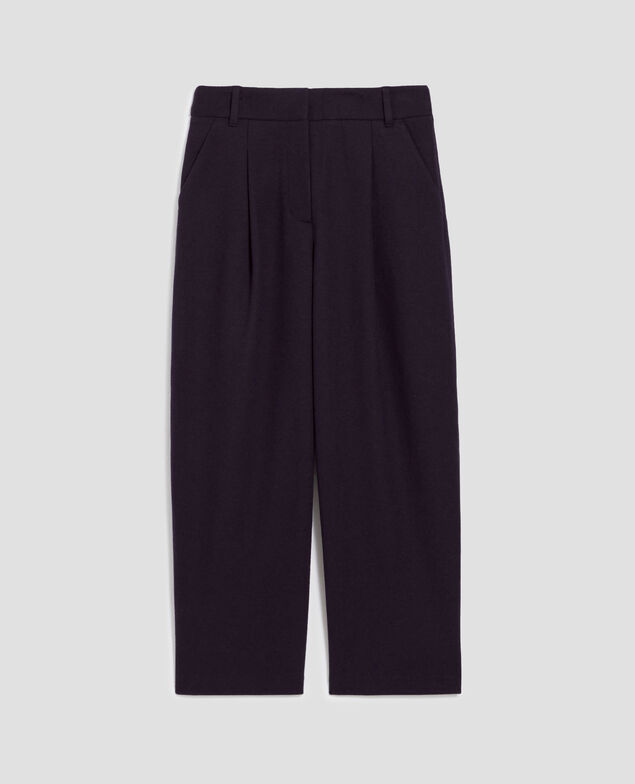 PEGGY - Carrot trousers I698 navy melange