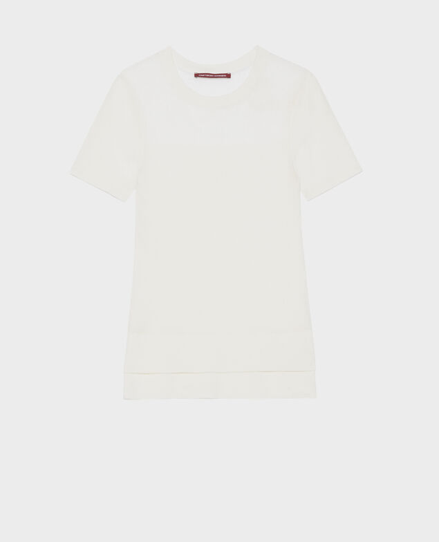 Short-sleeve top 0007 white