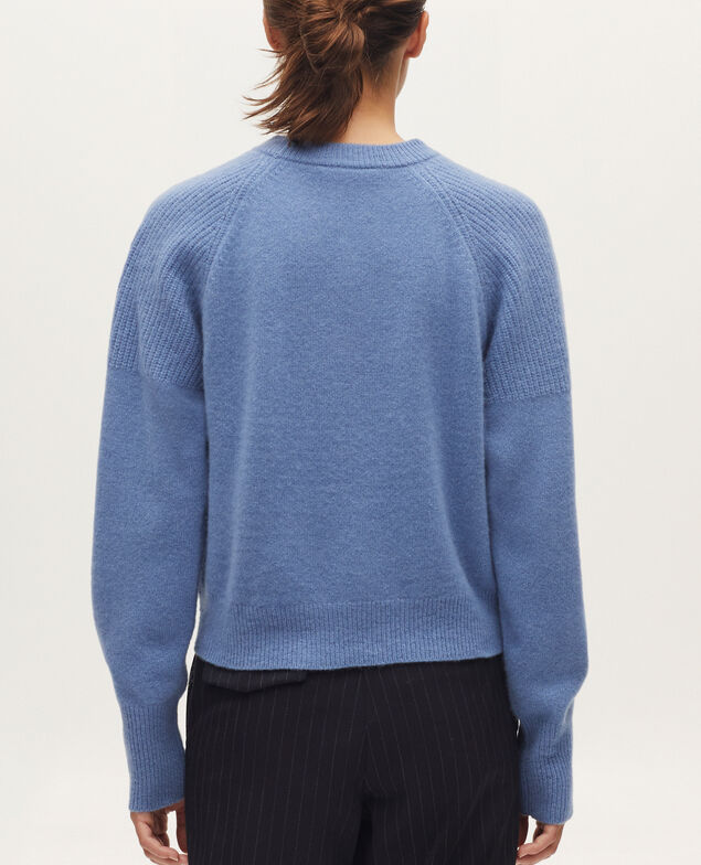 Cashmere jumper K630 harbor blue