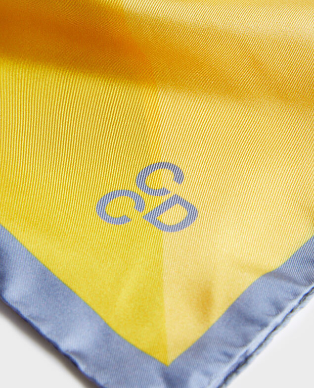 Square silk scarf Infinity