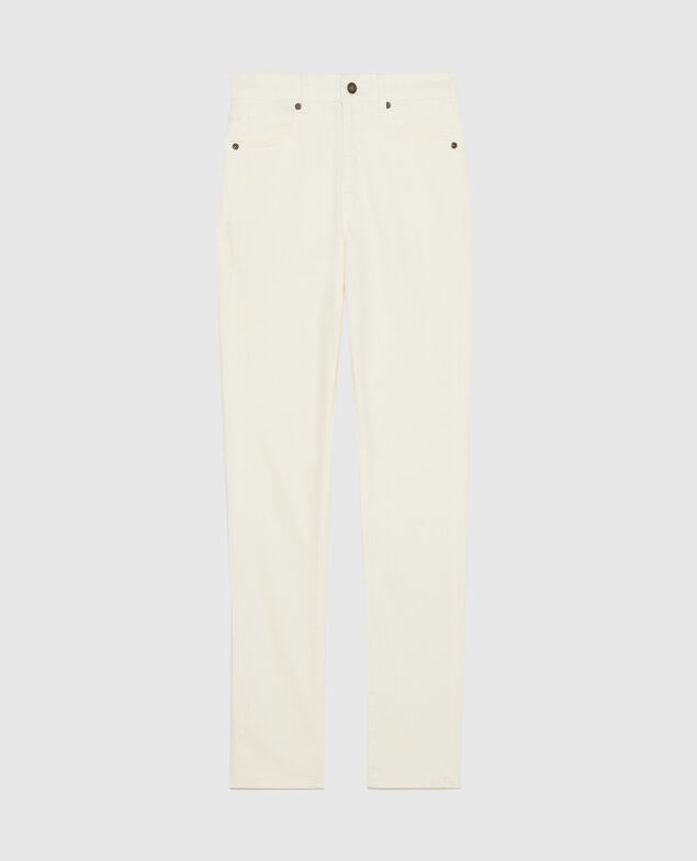 DANI - SKINNY - Cotton jeans 01 white