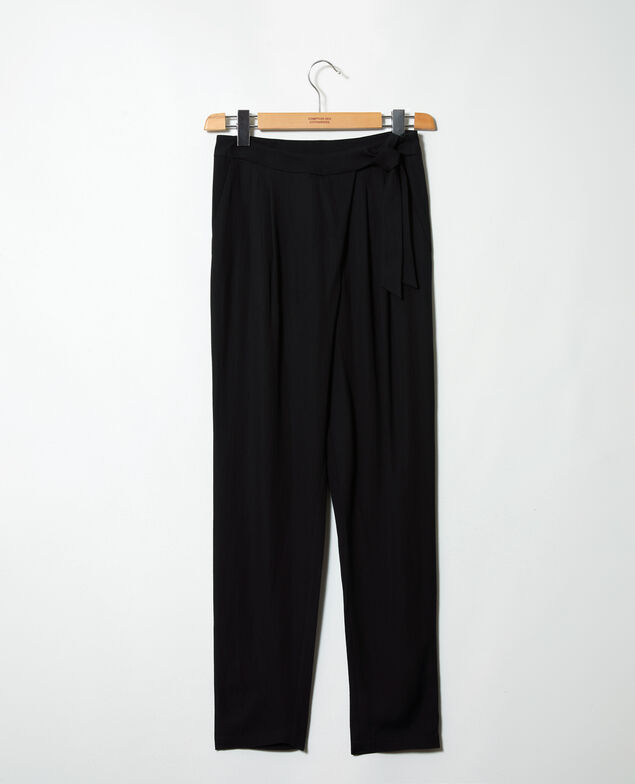 Harem-style pants  Noir