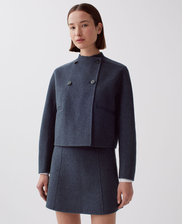 Double-sided jacket I680 blue nights