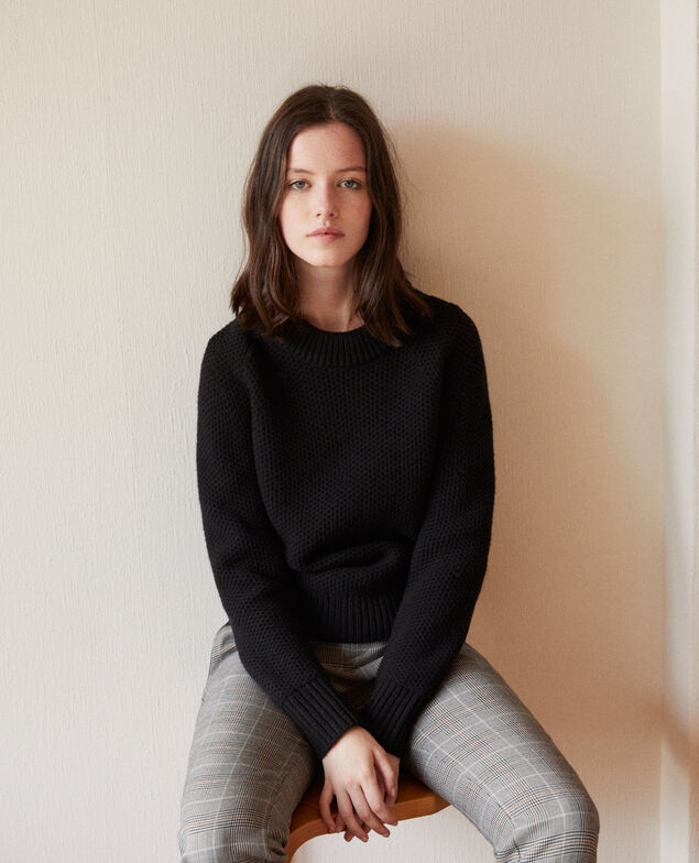Wool jumper Noir