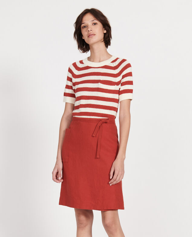 Linen wrap skirt Ketchup